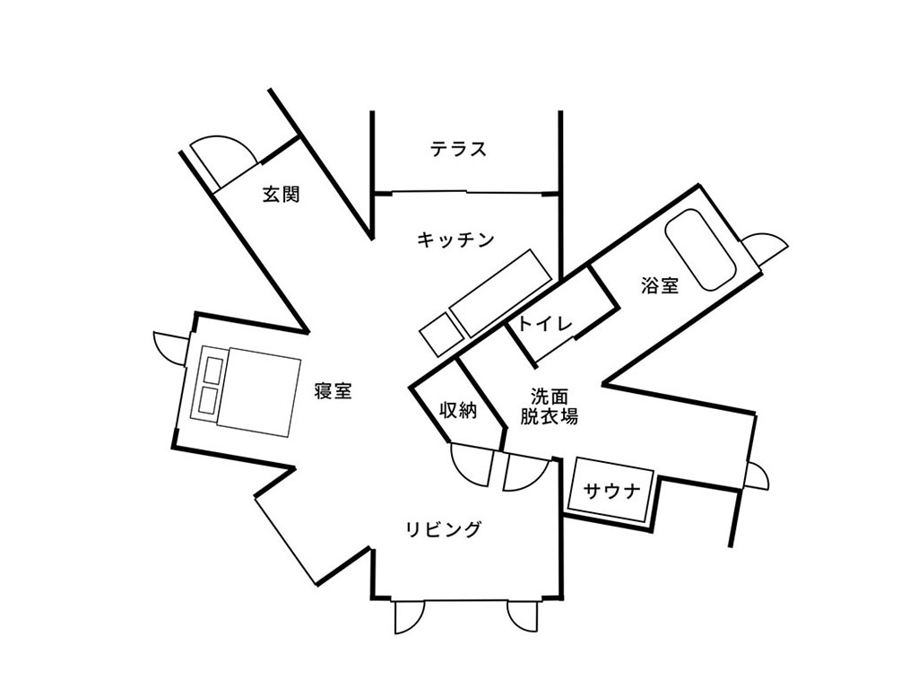 公転軌道の窓 写真7
